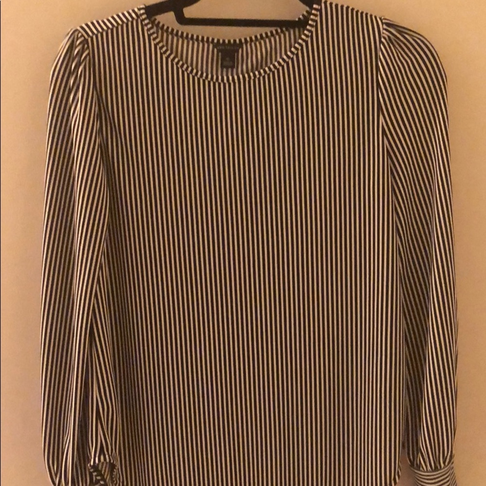 Ann Taylor long sleeve striped XS